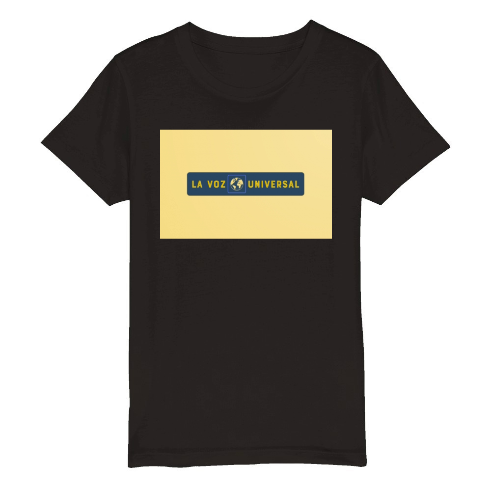 JI La Voz Universal Organic Kids Crewneck T-shirt