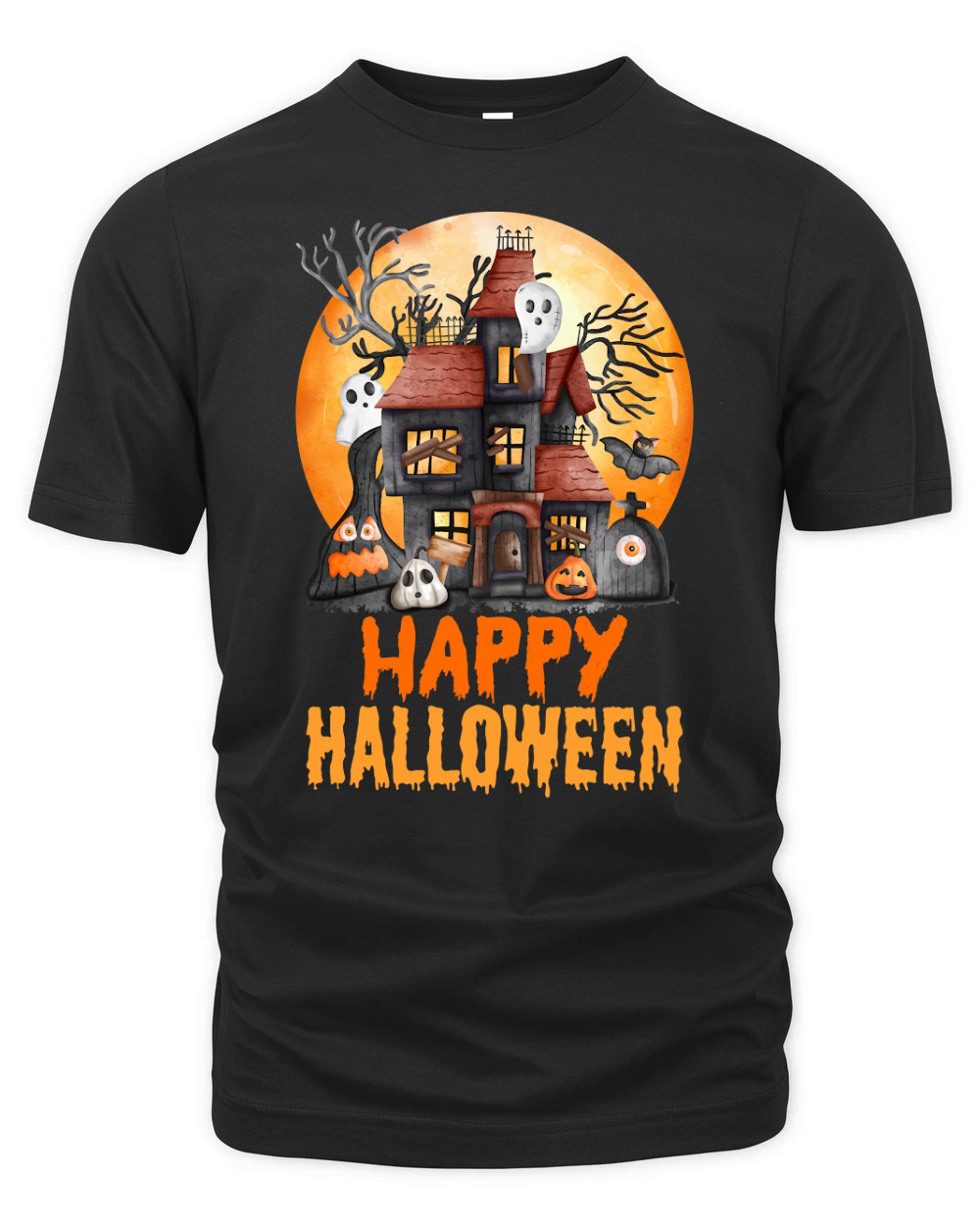Happy Halloween Organic Unisex T-shirt
