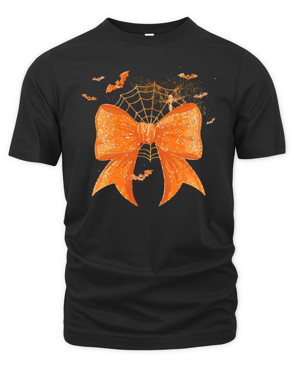 Spooky Bow Coquette Halloween Bow 03 Organic Unisex T-shirt