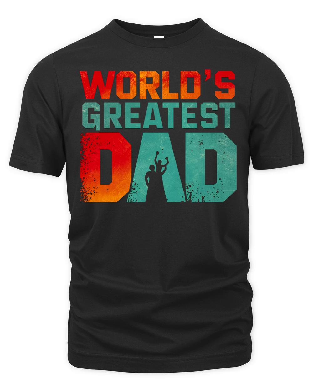Worlds greatest dad Organic Unisex T-shirt