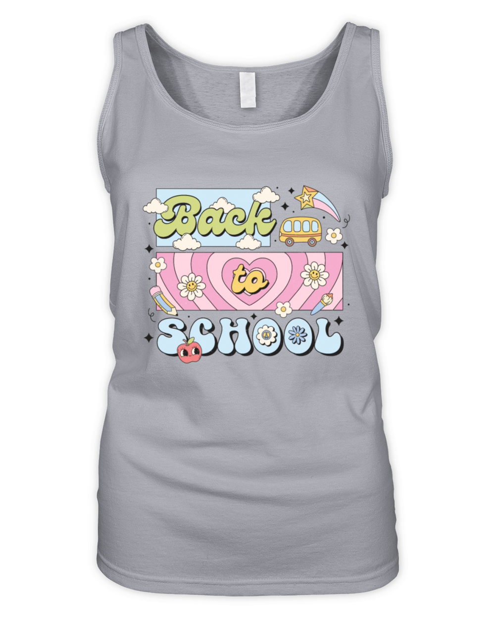 Back to school Organic Women's Tank Top
