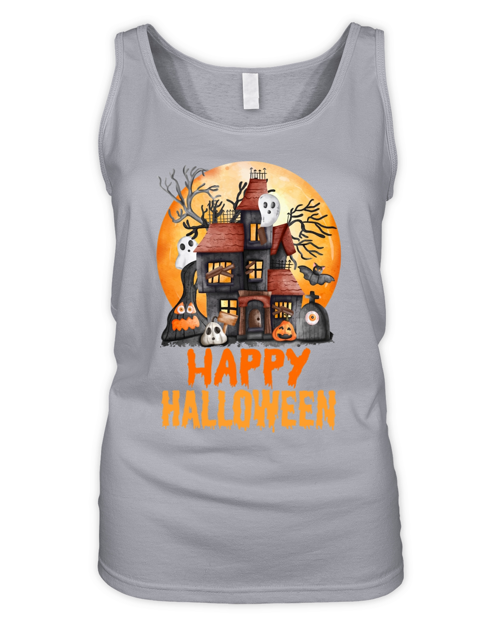 Happy Halloween Organic Women's Tank Top