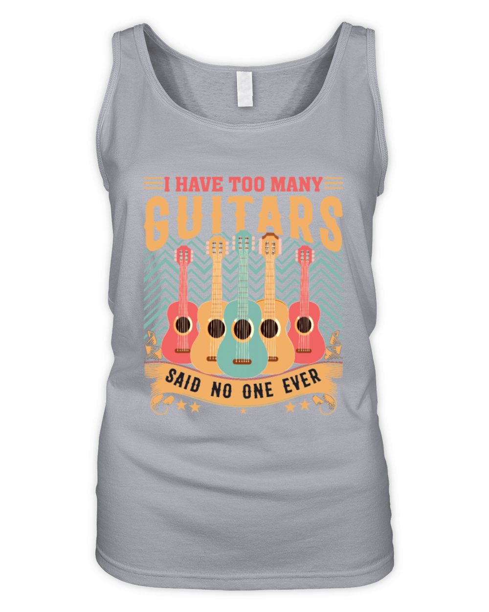 I Have Too Many Guitars Shirt For Men T-Shirt Organic Women's Tank Top