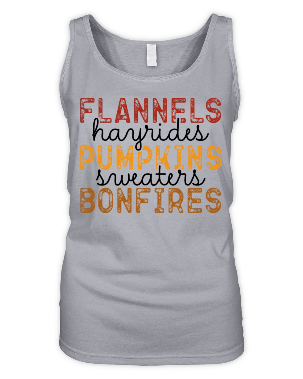 Vintage Fall Quote Organic Women's Tank Top