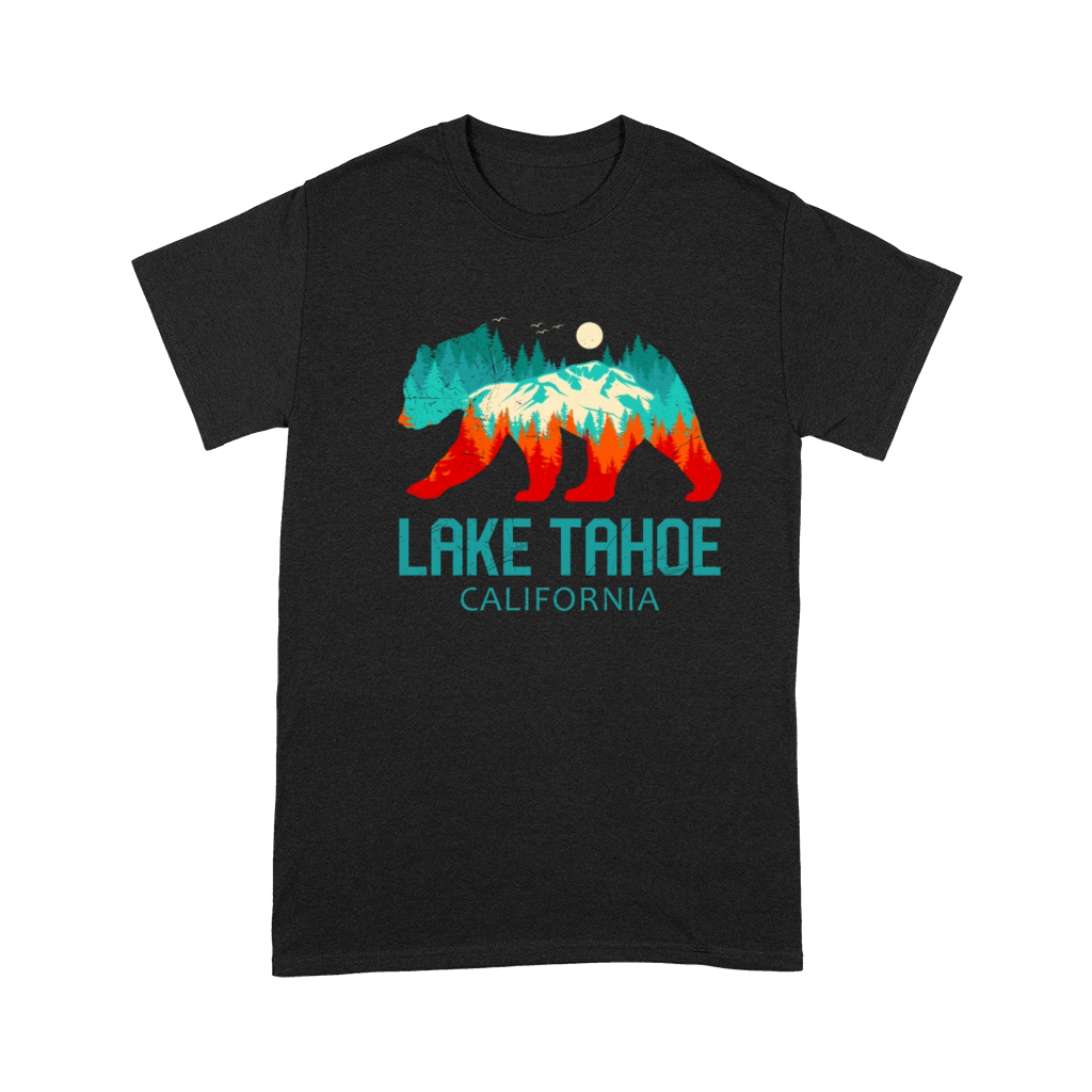 LAKE TAHOE CALIFORNIA Nevada Vintage Vacation Premium T-shirt