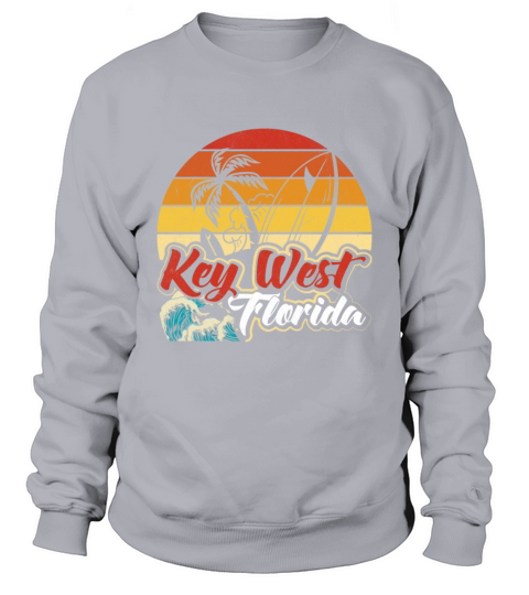 Key-West Surfing Florida Keys Surfer Outfit Sweatshirt Unisex