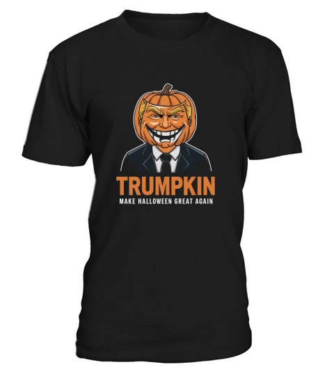 406. Trumpkin Make halloween great again T-Shirt Unisex