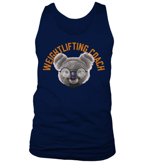 Koalified Weightlifting Coach Weightlifter Funny W Tank Top Unisex