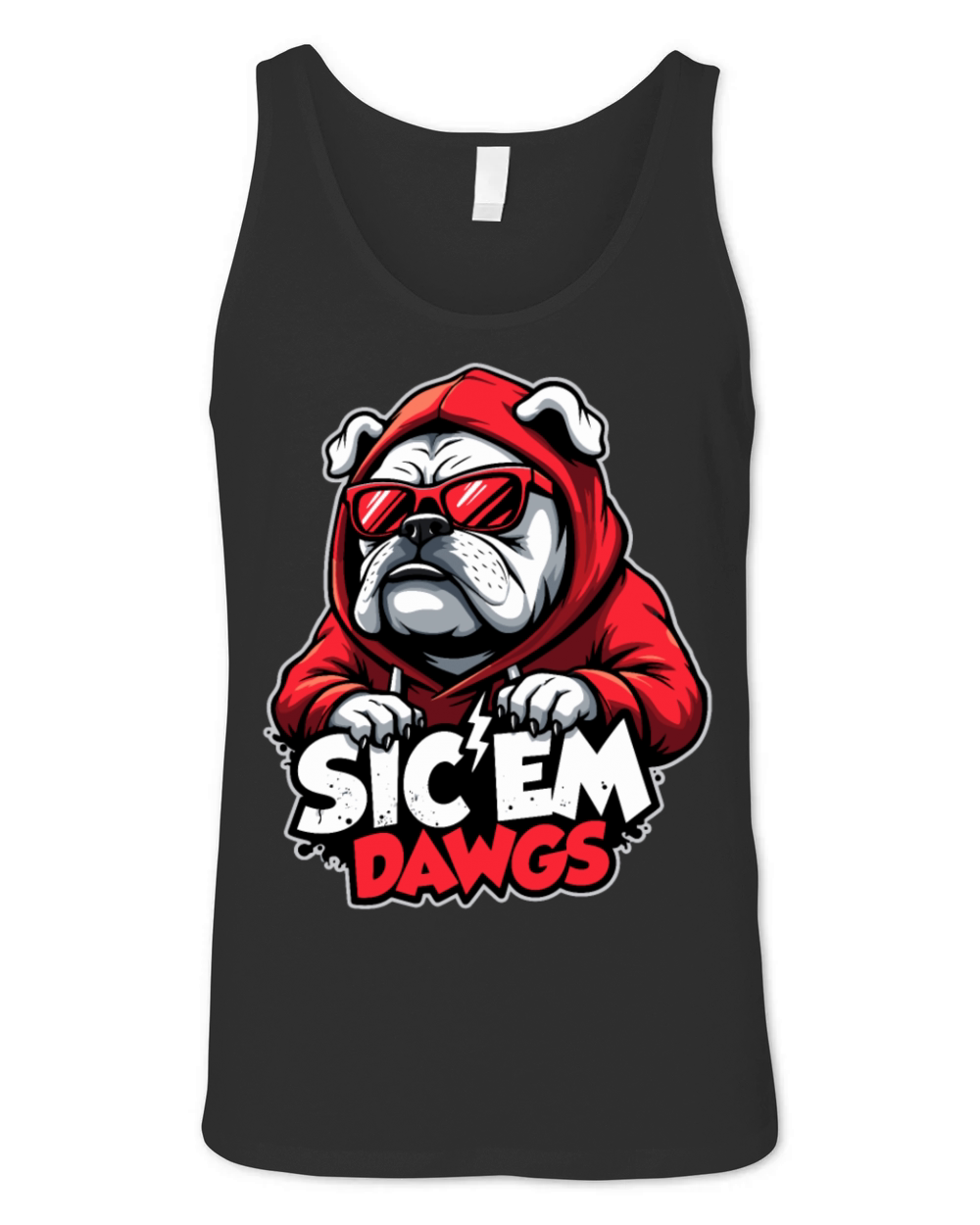 Bulldogs Game Day Vintage Spirit Unisex Jersey Tank