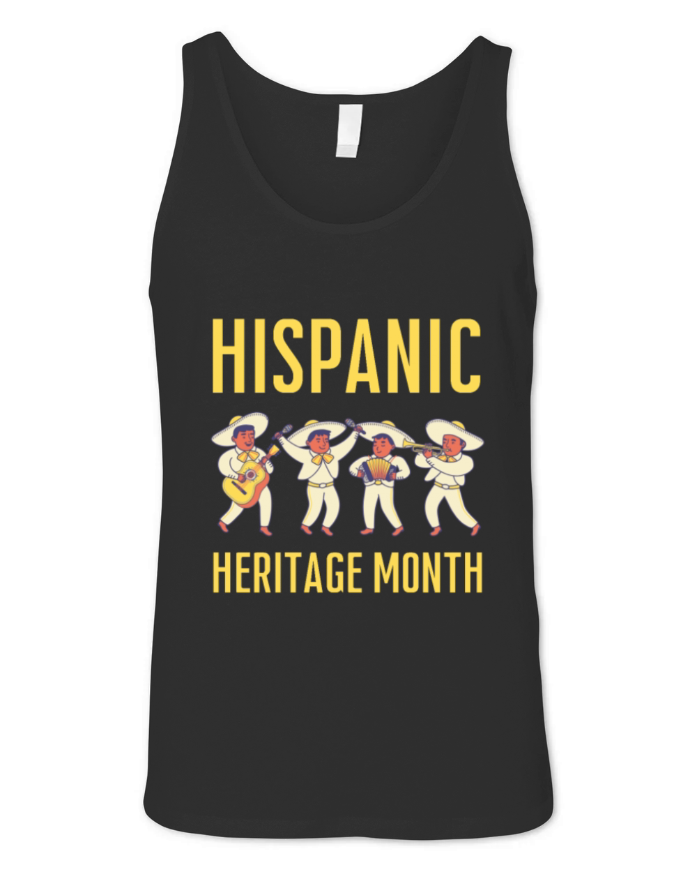 Hispanic Heritage Month Unisex Jersey Tank