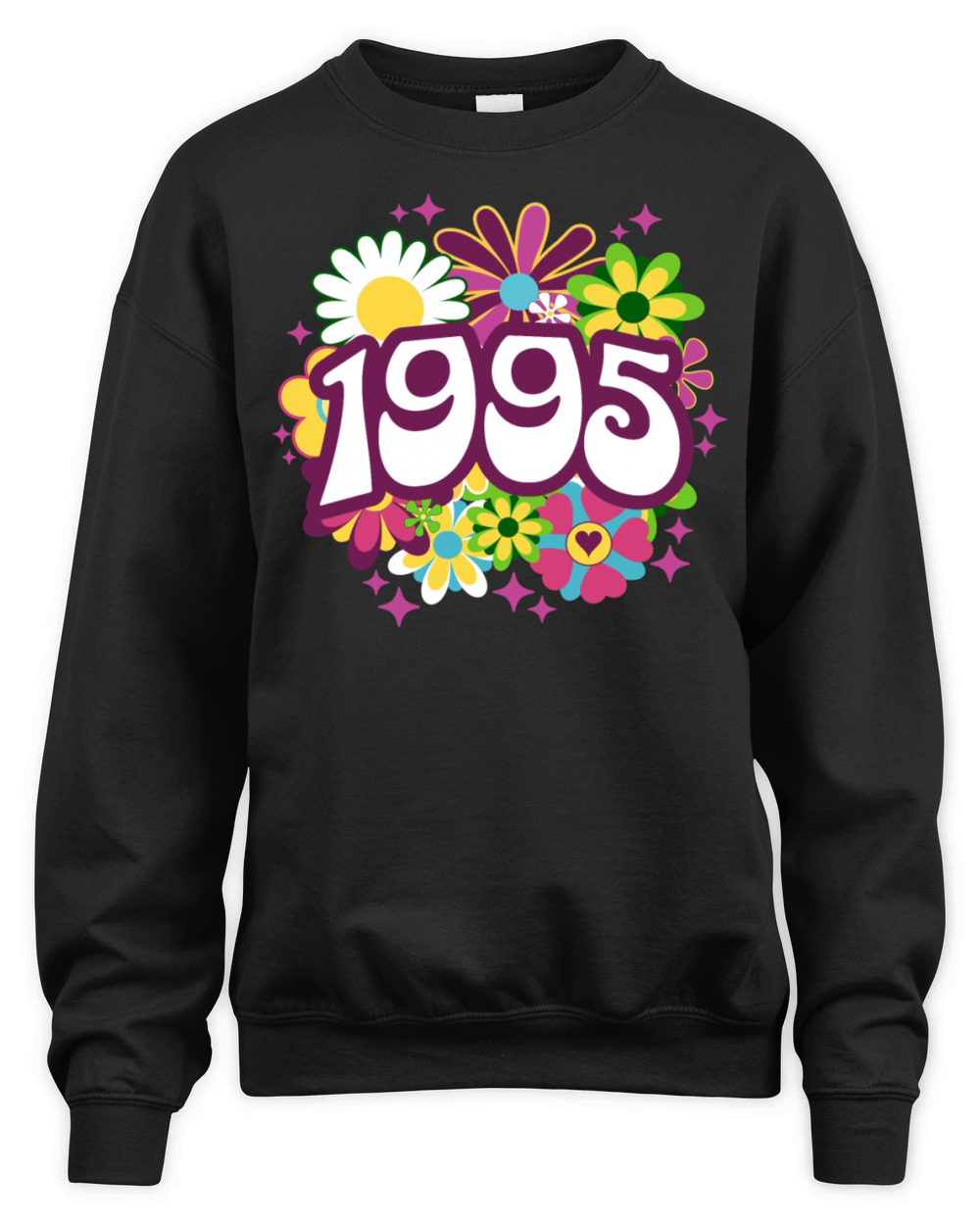 30 Years Vintage 1995 Retro 30th Birthday Woman Unisex Premium Crewneck Sweatshirt