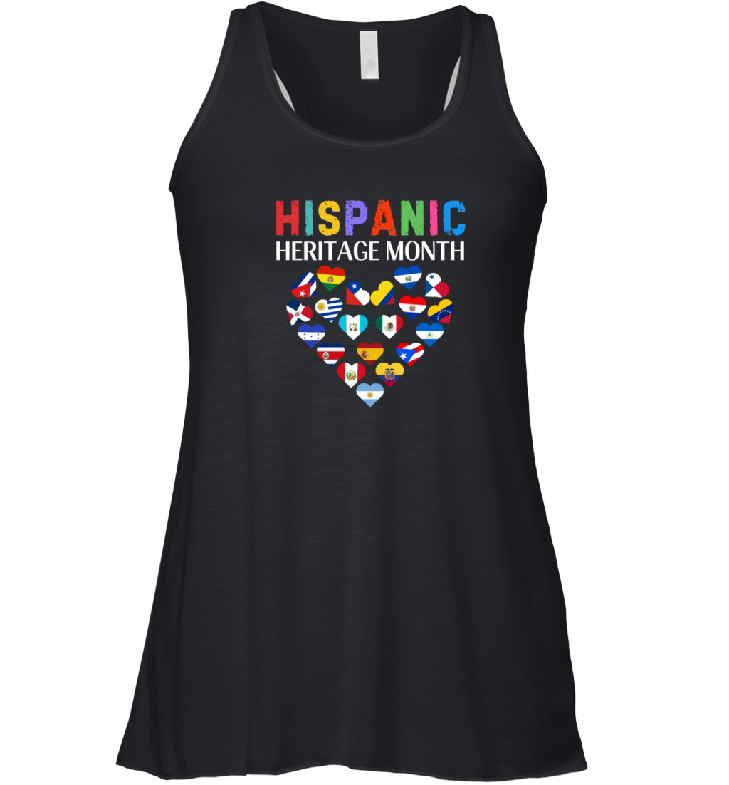 Hispanic Heritage Month celebrations Women's Flowy Tank Top