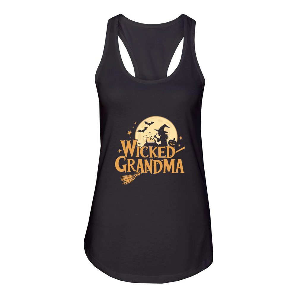 424. wicked grandma Women's Racerback Tank