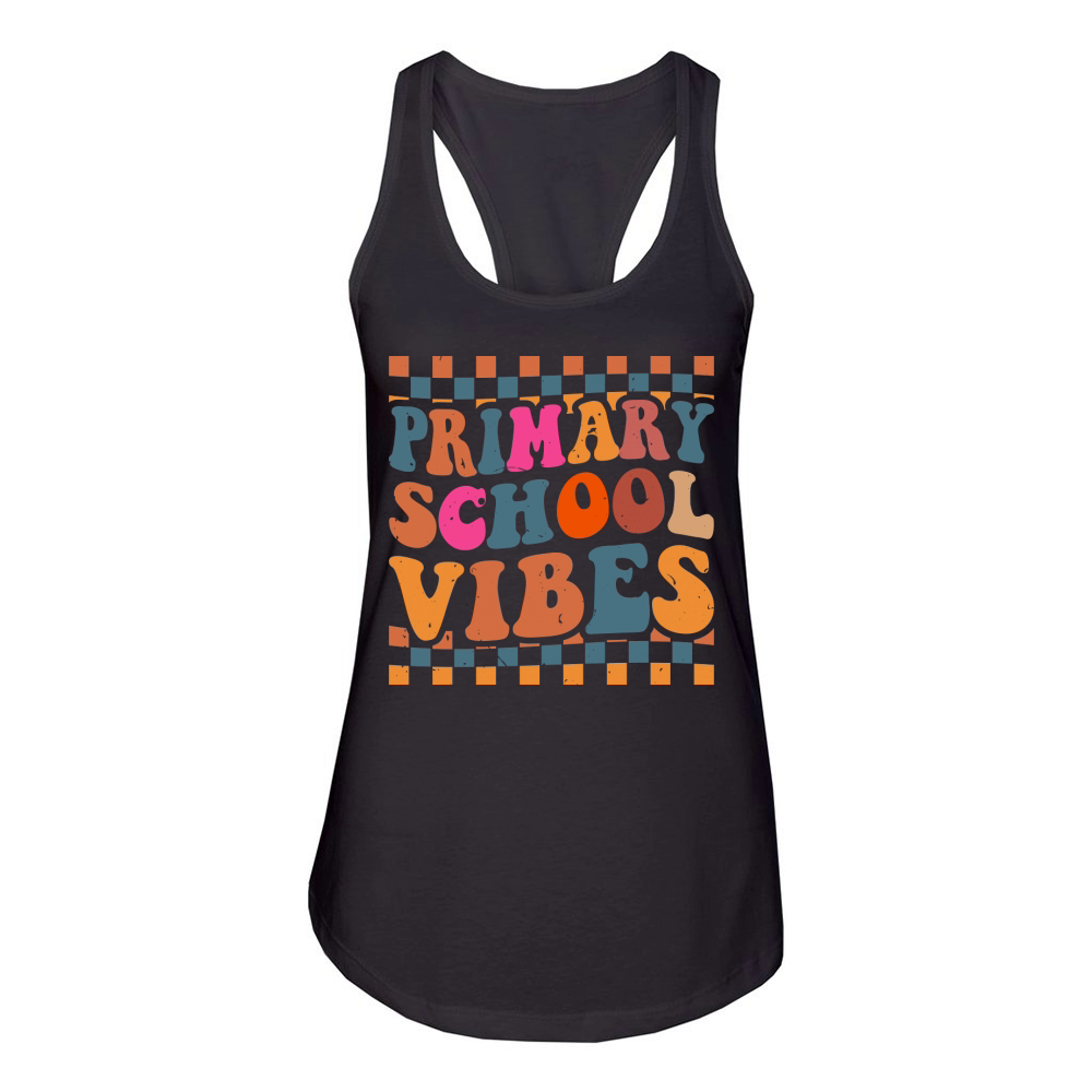 Primary School Vibes Women's Racerback Tank