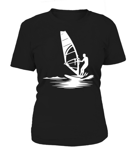 Windsurfer Surf Training Water And Wind Women's T-Shirt