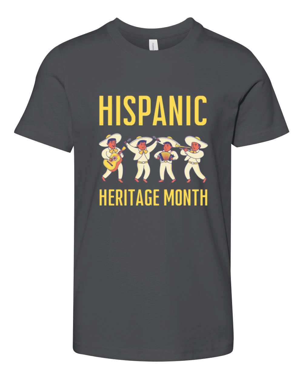 Hispanic Heritage Month Youth Unisex Jersey Tee