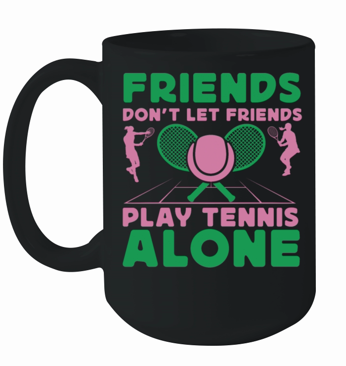 Funny Tennis Player Racket Just A Ceramic Mug