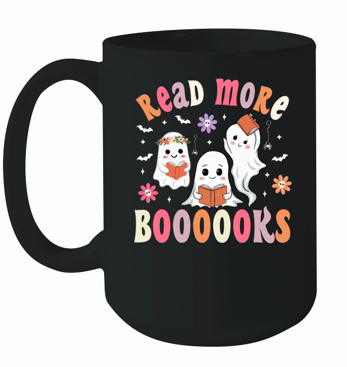 Read More Boooooks Ceramic Mug