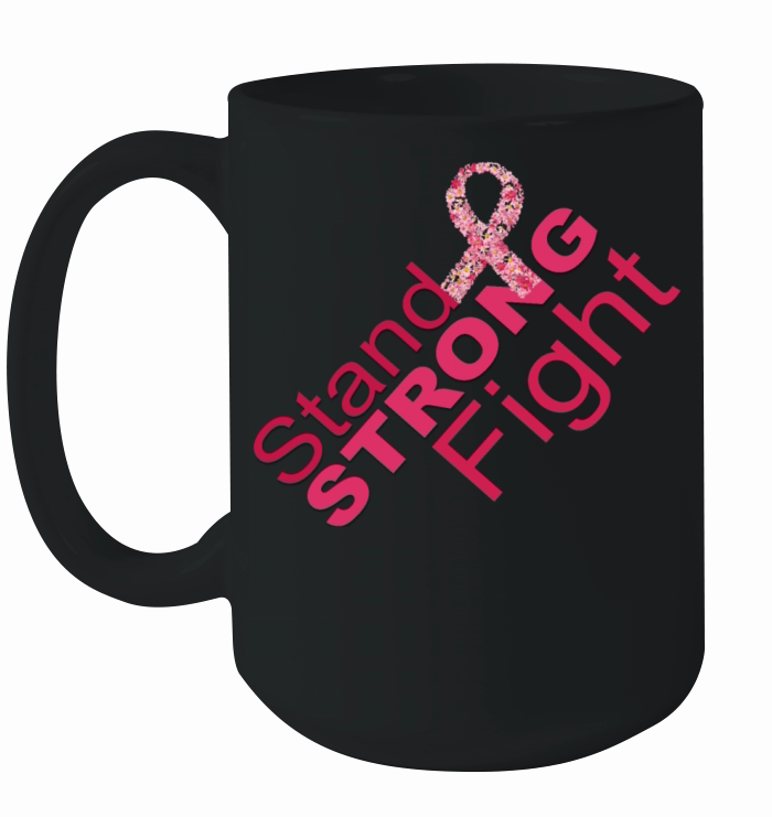 Special design for October Breast Cancer Awarenes Ceramic Mug