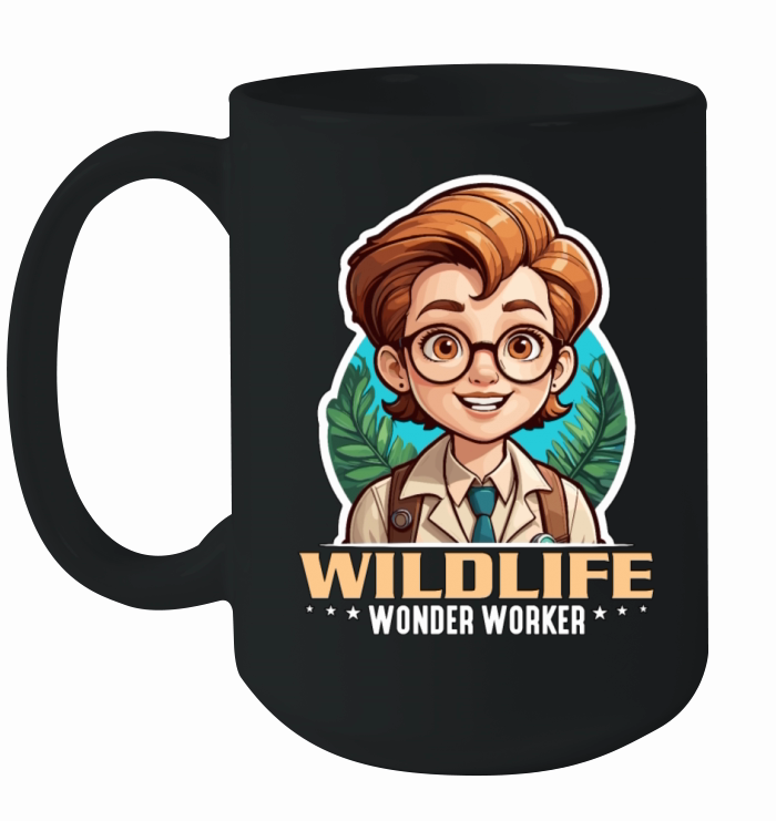 Zoology Wildlife Wonder Worker Biologist Zookeeper Ceramic Mug
