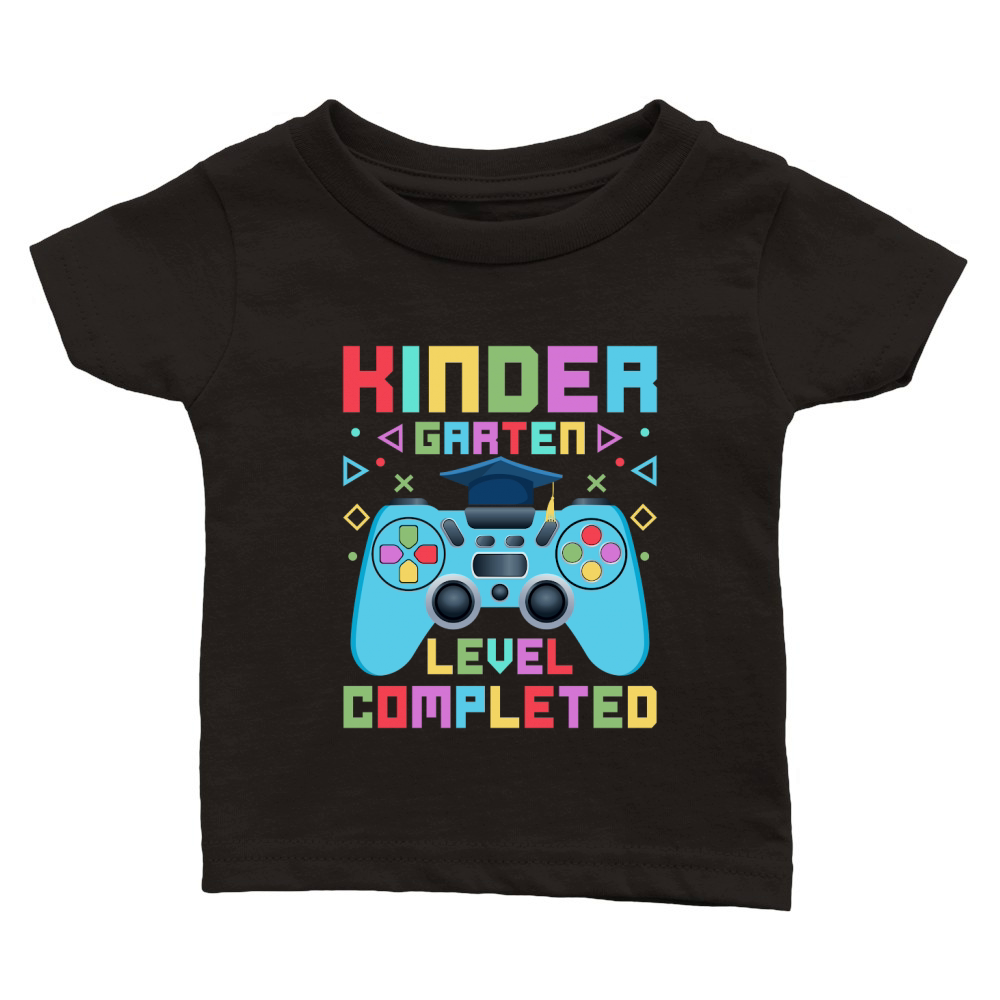Kindergarten Level Completed Classic Baby Crewneck T-shirt