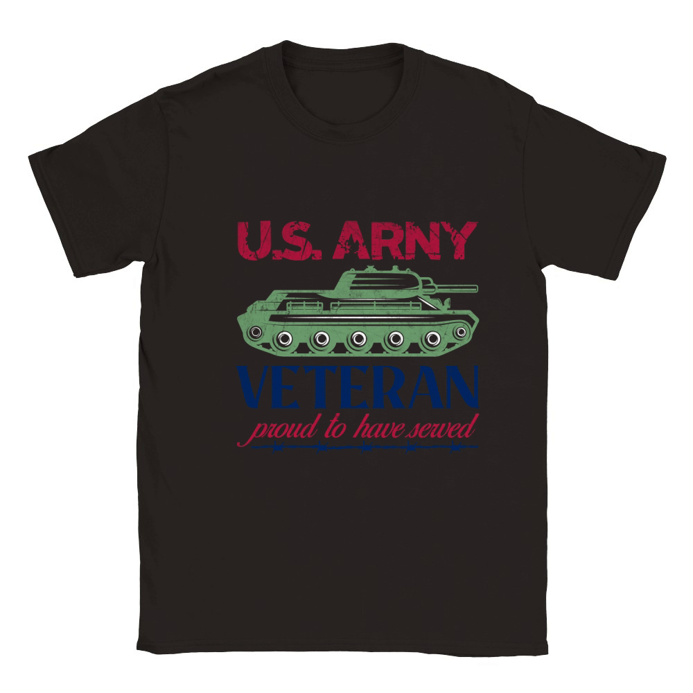 US army veteran proud to have sewed Classic Kids Crewneck T-shirt