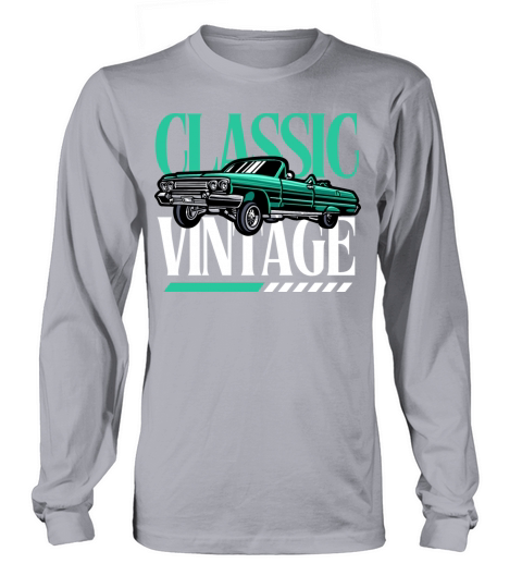 Vintage Classic Long sleeved Unisex