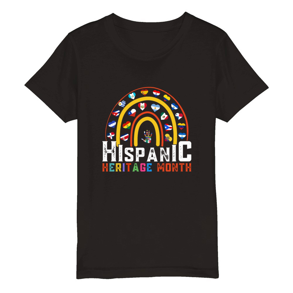 Hispanic heritage month celebration Organic Kids Crewneck T-shirt