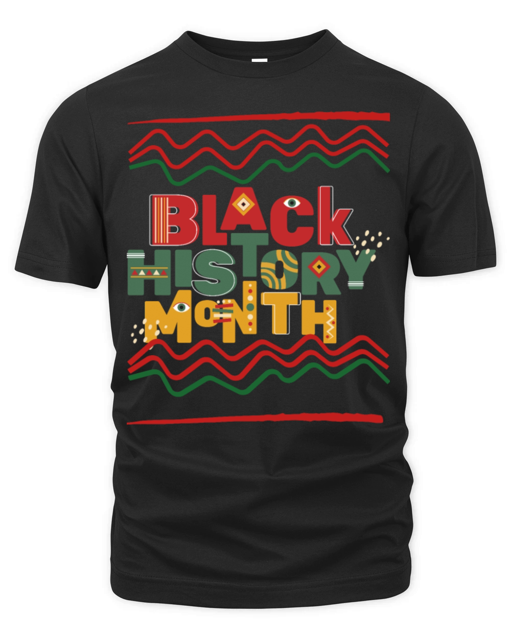 Black history month Organic Unisex T-shirt