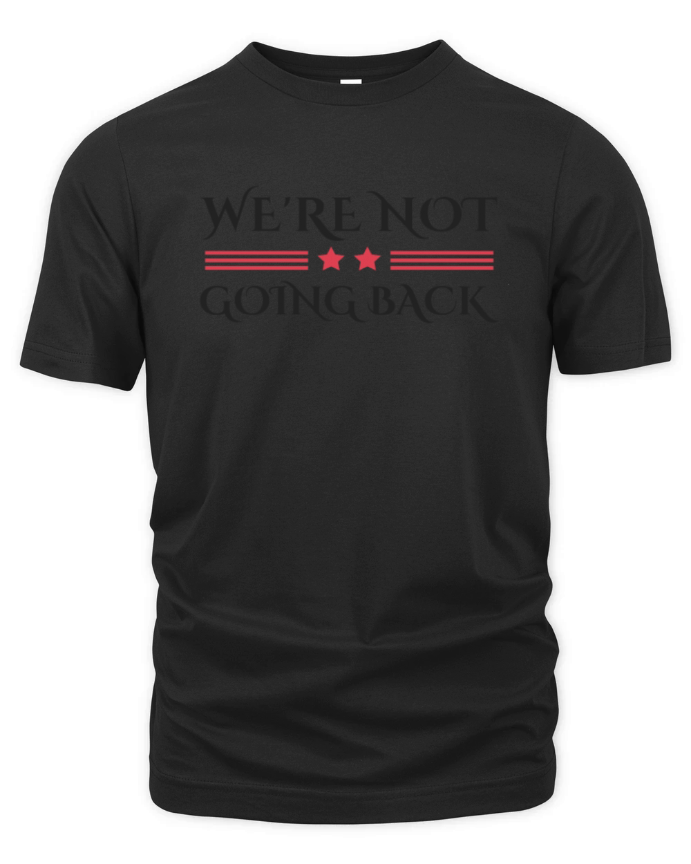 Were Not Going Back Harris Walz 2024 Organic Unisex T-shirt