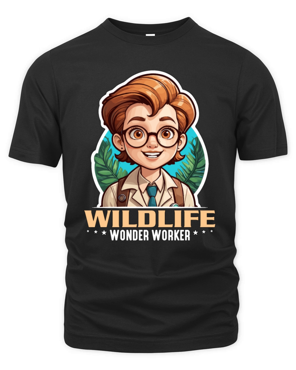 Zoology Wildlife Wonder Worker Biologist Zookeeper Organic Unisex T-shirt
