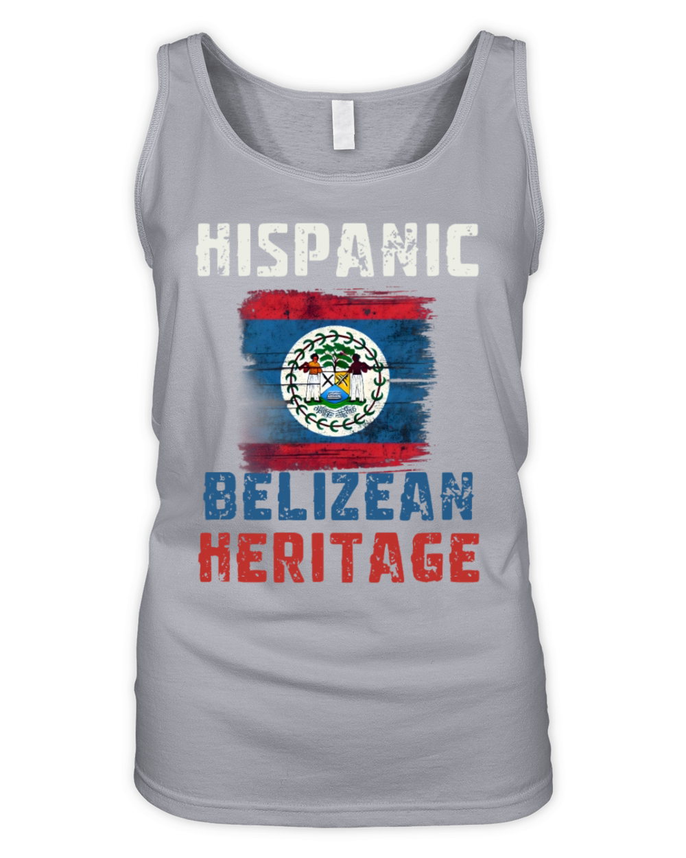 Belizean Heritage Pride - Hispanic Heritage Month Organic Women's Tank Top
