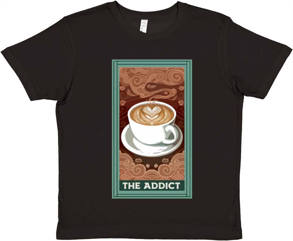 coffee addict Premium Kids Crewneck T-shirt