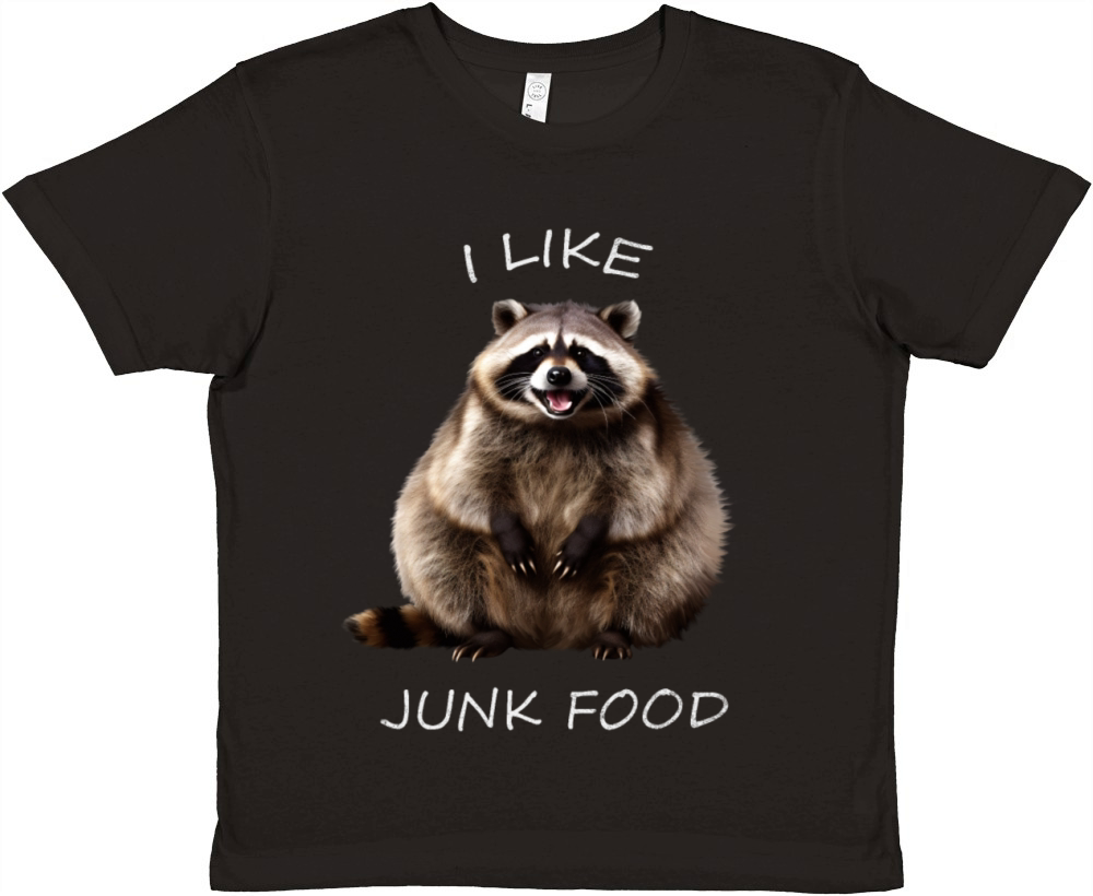 I Like Junk Food Premium Kids Crewneck T-shirt