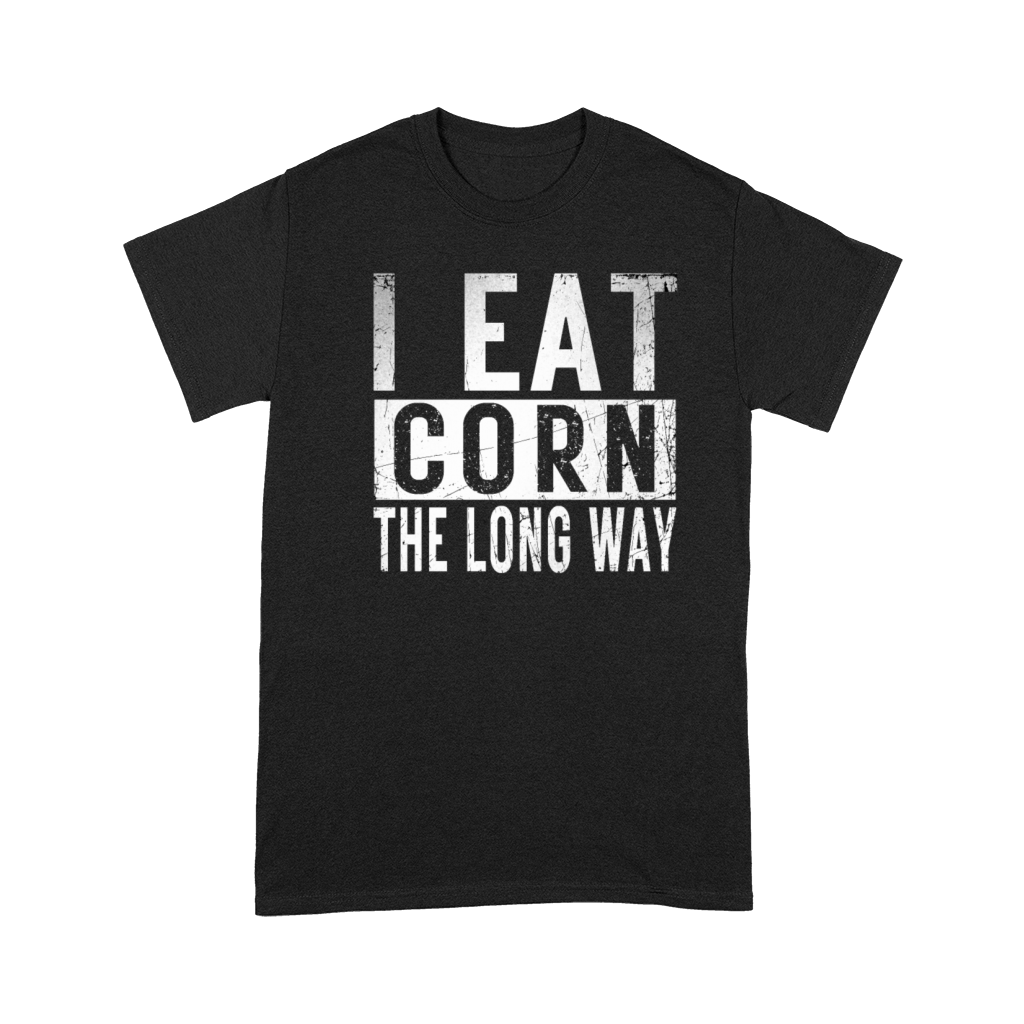 I Eat Corn The Long Way Airport holiday tee exchan Premium T-shirt