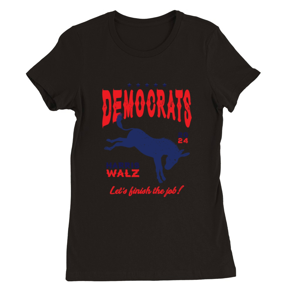 Democratic Party - 2024 Election Premium Womens Crewneck T-shirt
