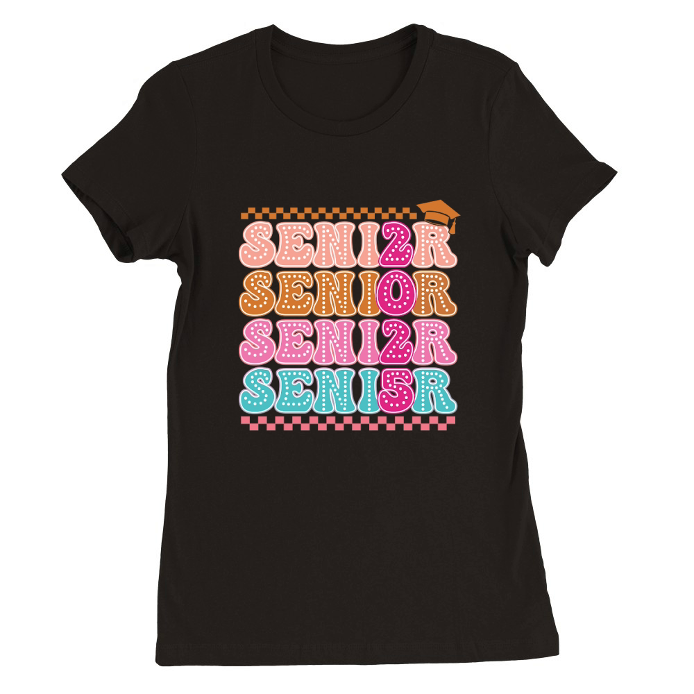 Senior 2025 Premium Womens Crewneck T-shirt