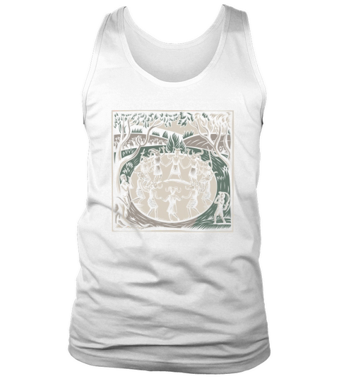 Dance with the Devil Dark and Mysterious Design Tank Top Unisex