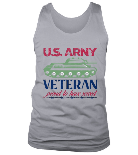 US army veteran proud to have sewed Tank Top Unisex
