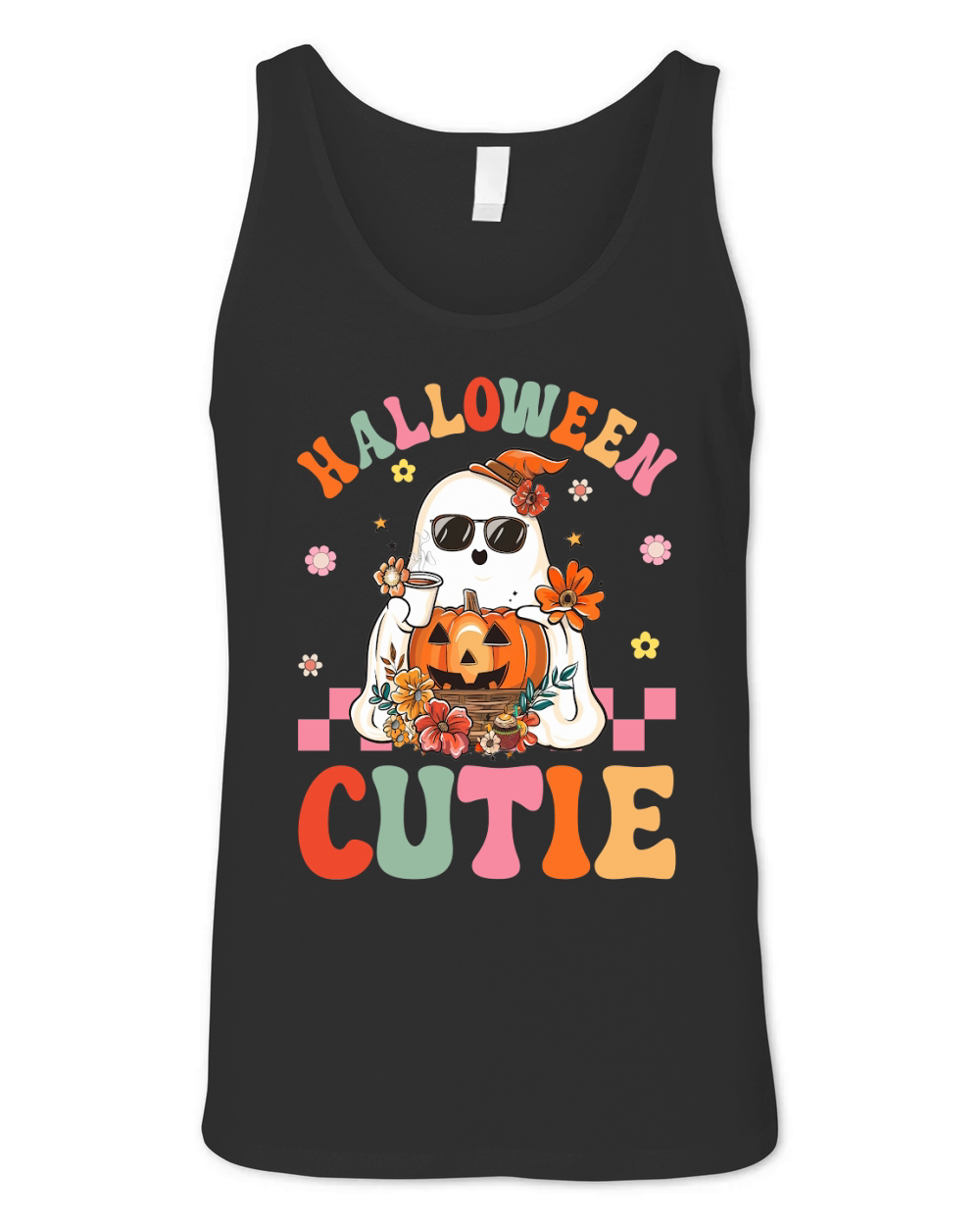halloween cutie (1) Unisex Jersey Tank