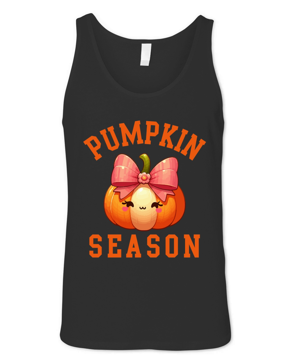 Pumpkin Season (color) Unisex Jersey Tank