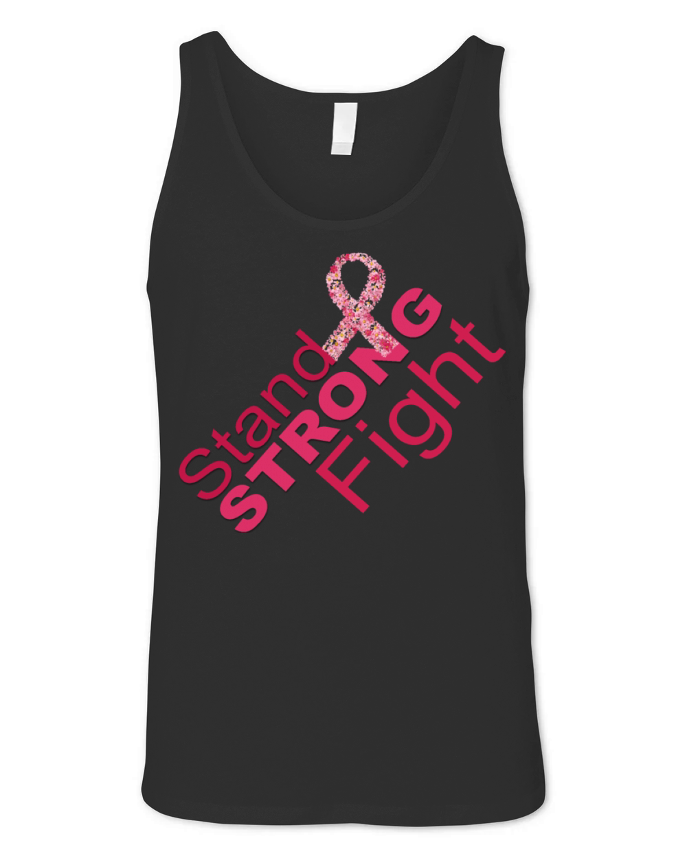 Special design for October Breast Cancer Awarenes Unisex Jersey Tank