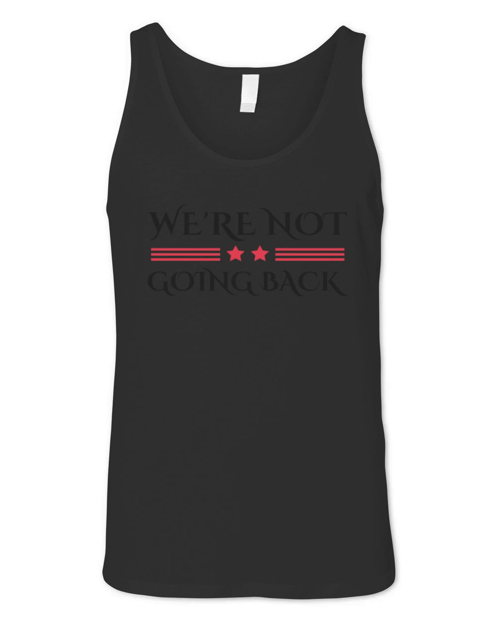 Were Not Going Back Harris Walz 2024 Unisex Jersey Tank