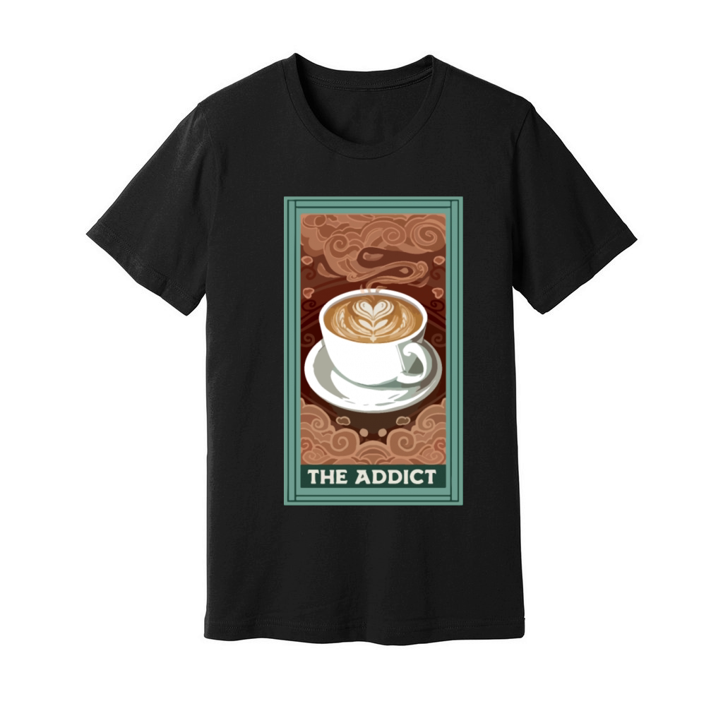 coffee addict Unisex Jersey Tee