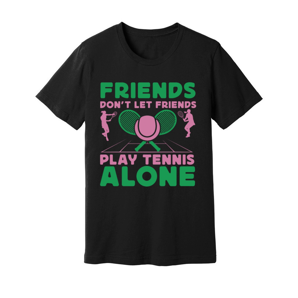 Funny Tennis Player Racket Just A Unisex Jersey Tee