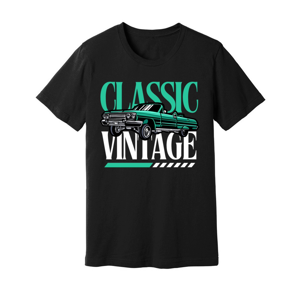 Vintage Classic Unisex Jersey Tee