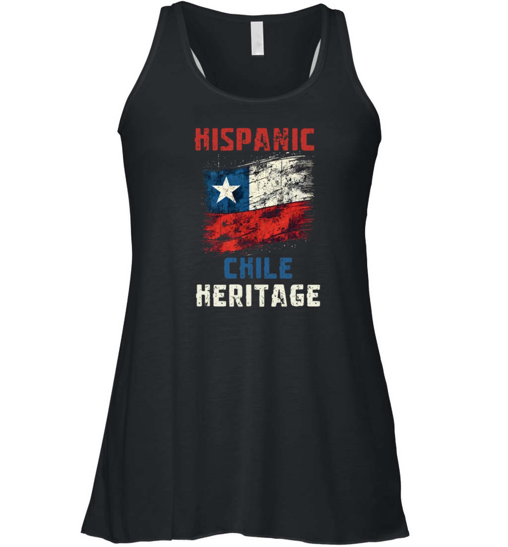 Chilean Heritage Hispanic Heritage Month Celebrati Women's Flowy Tank Top