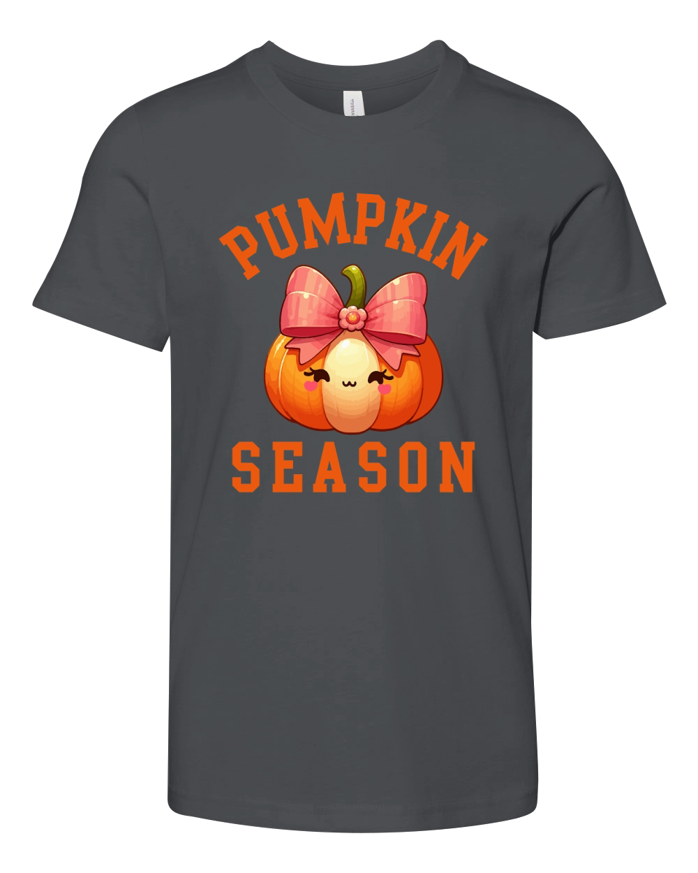 Pumpkin Season (color) Youth Unisex Jersey Tee