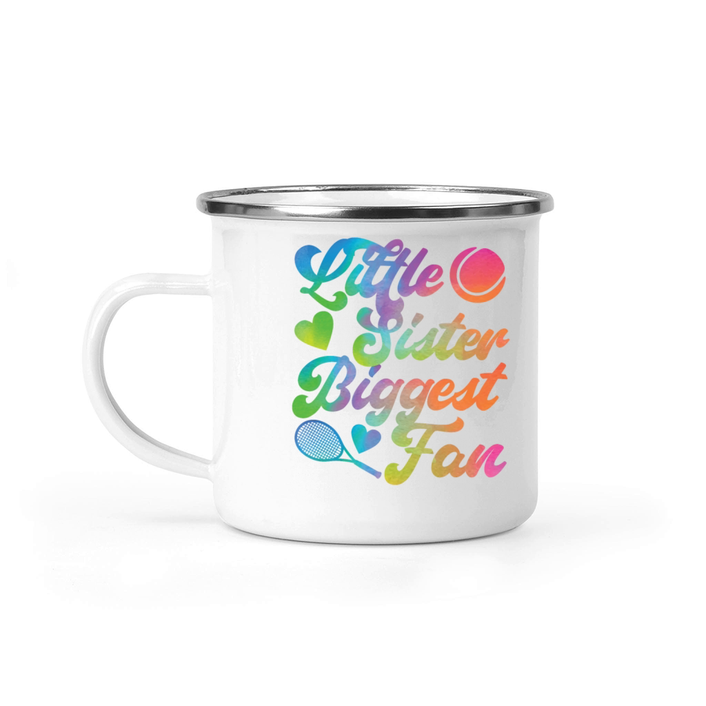Funny Tennis Player Racket Sister Camping Mug