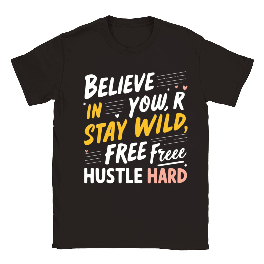 Believe in Your Power Classic Kids Crewneck T-shirt